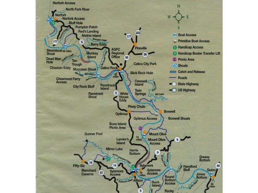 trout fishing in arkansas map Térkép Lakitelek