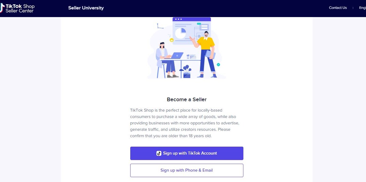 Cara Daftar TikTok Shop Seller Center dan Affiliate di seller-id.tiktok