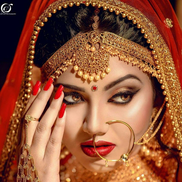 Top 20 Trendy Indian Bridal Makeup Images - Makeup Artist in Delhi