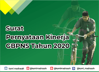 Surat Pernyataan Kinerja GBPNS Terbaru dipakai guna melengkapi persyaratan pengajuan Tunja Unduh Surat Pernyataan Kinerja GBPNS Kemenag