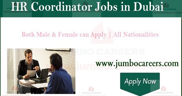 HR Coordinator Jobs in Dubai Pharma Company Career UAE