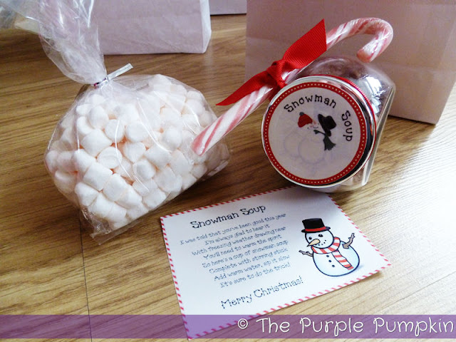 Give the gift of Snowman Soup | The Purple Pumpkin Blog