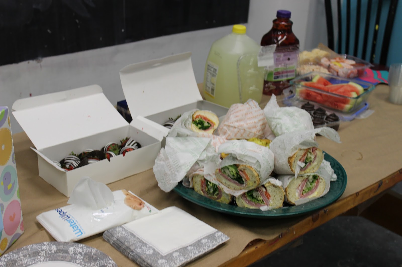 Paint Your Own Canvas Baby Shower The Educators' Spin On It