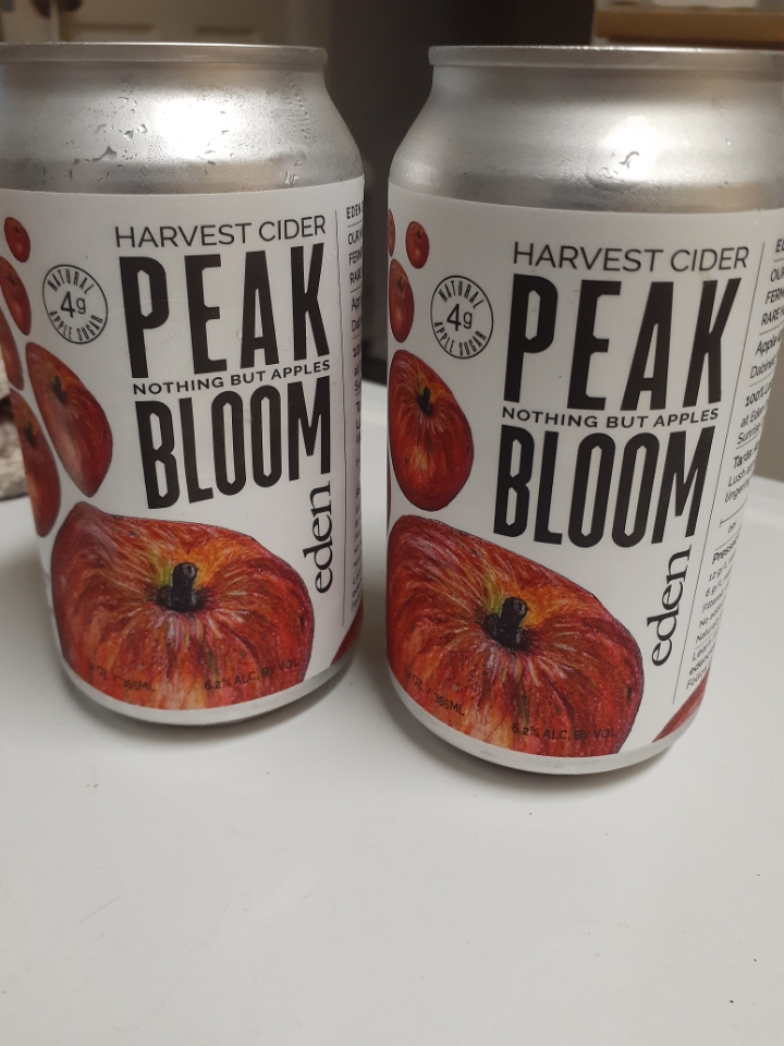 Along Came a Cider Cider Review Eden Cider's Peak Bloom and Black