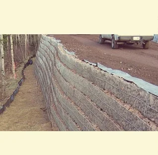 الجدار المستقر ميكانيكيا Mechanically Stabilized Earth (MSE) Retaining wall