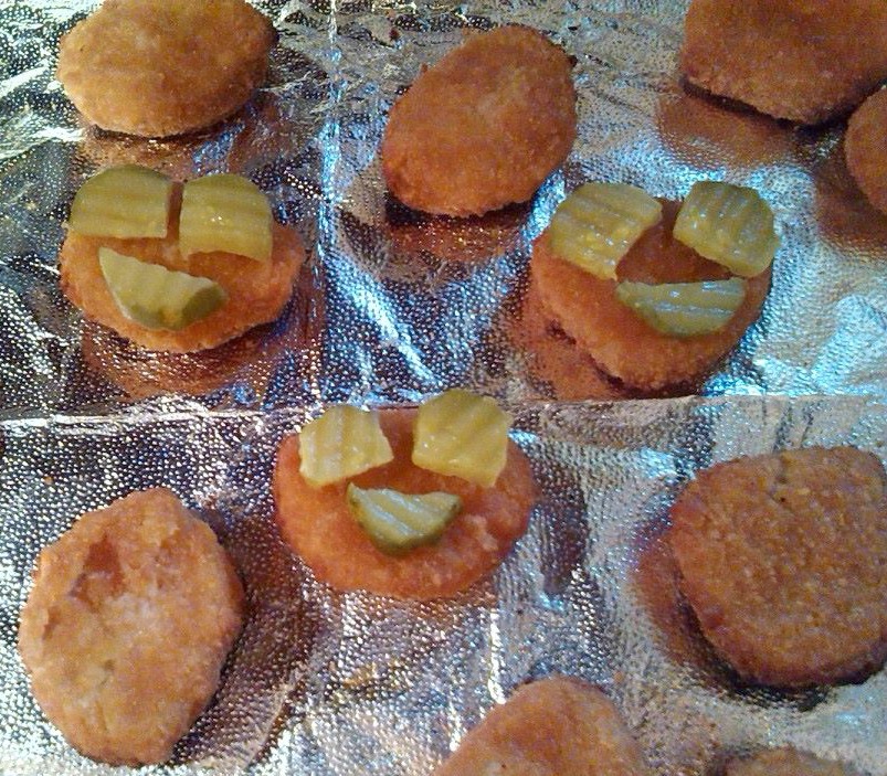 Chicken Nuggets Pasta Skeleton Recipe Adventures of Kids Creative Chaos