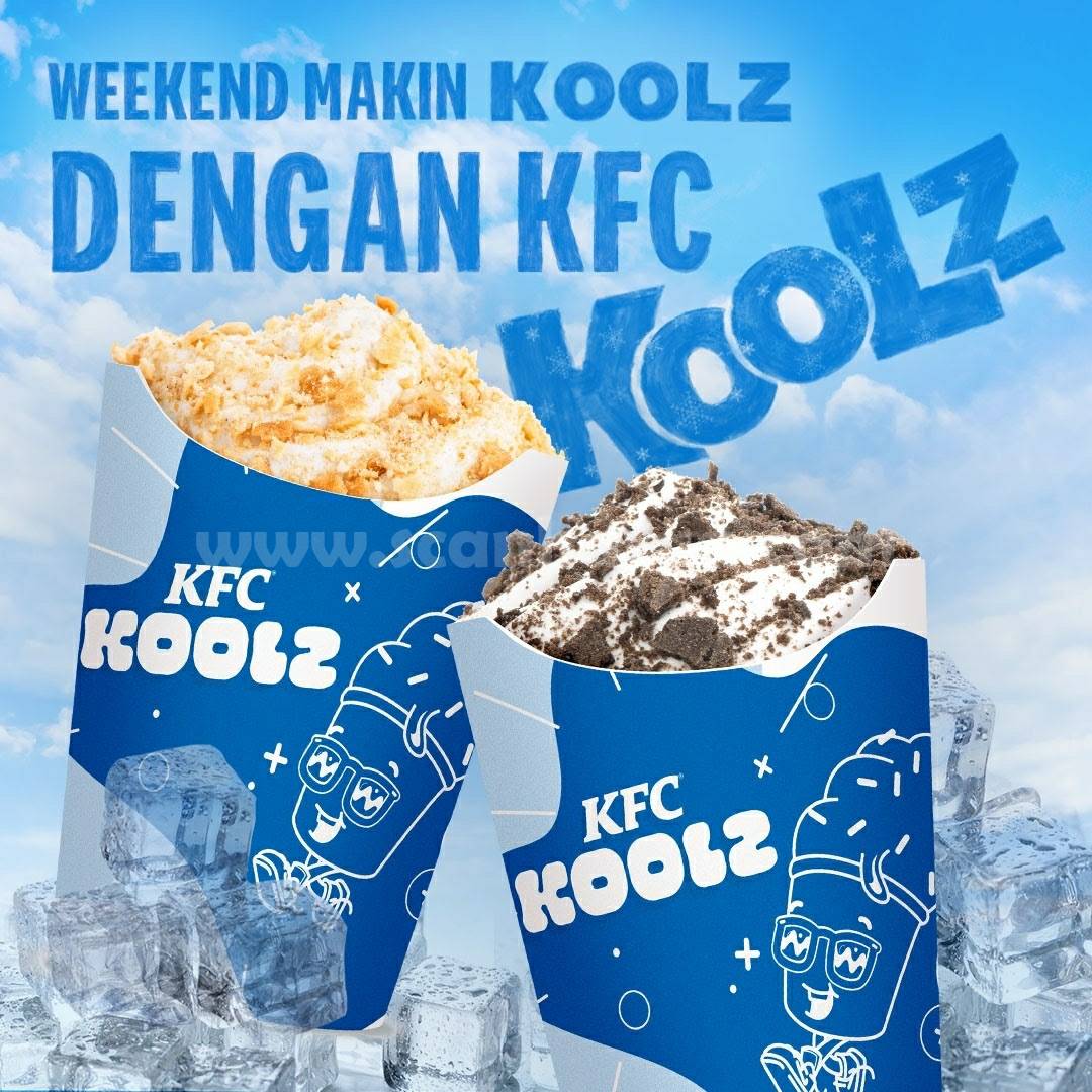 KFC Promo KFC KOOLZ Harga mulai Rp. 13 Ribuan Aja