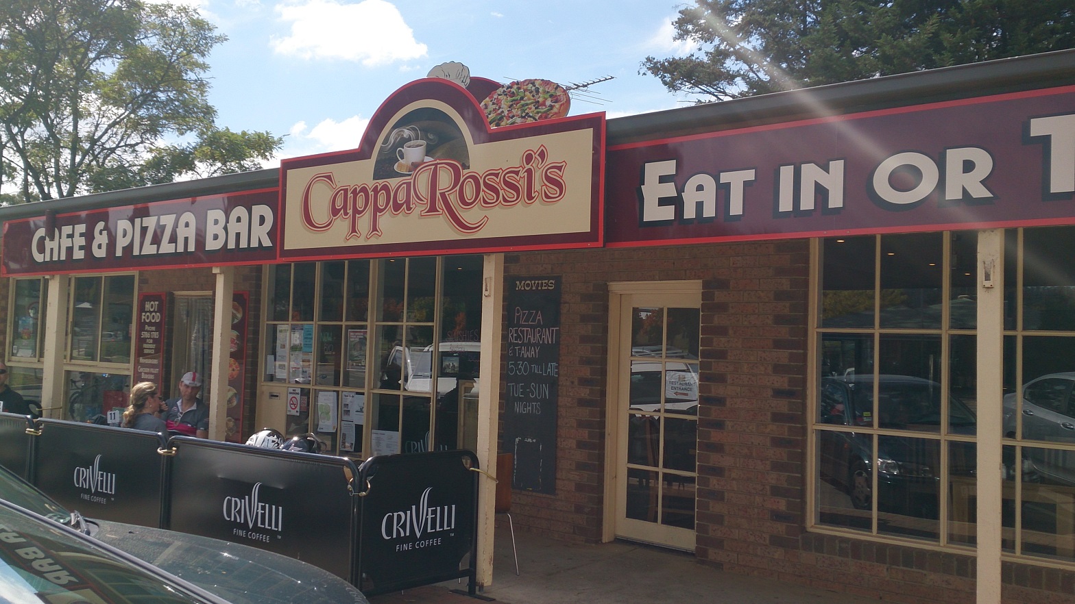 Cappa Rossi's, Kinglake by Bureaucrat Eat and Be Merry Crew