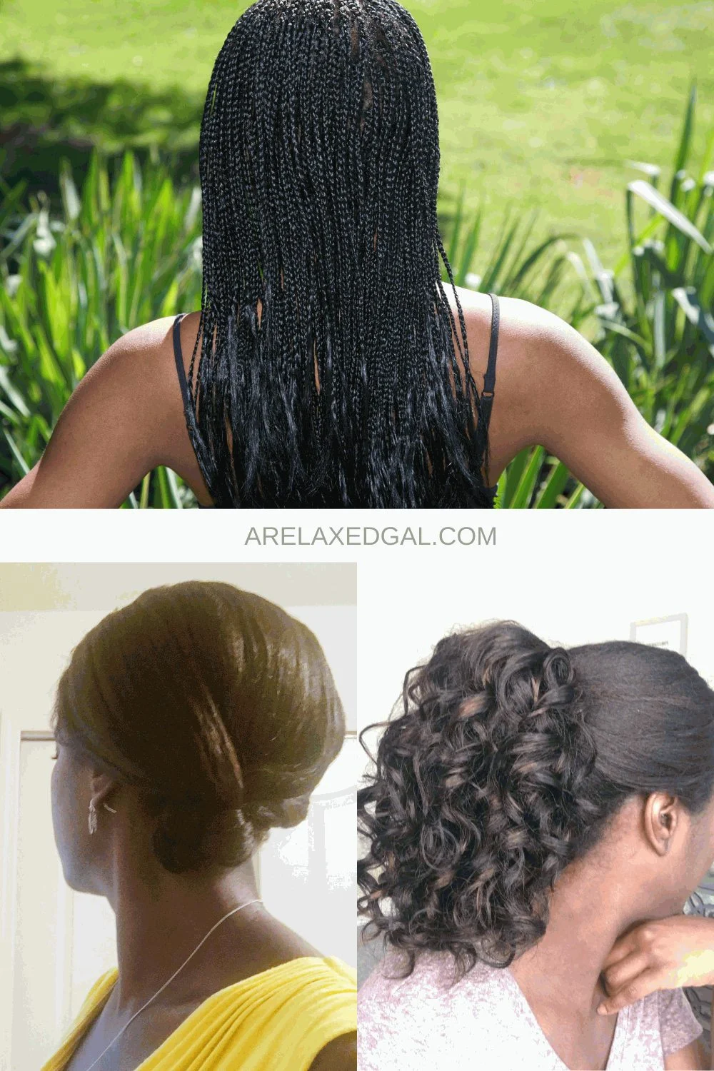 Hairstyle Ideas for relaxed hair💓#fyp #relaxedhair #trending #fypシ #h... |  TikTok