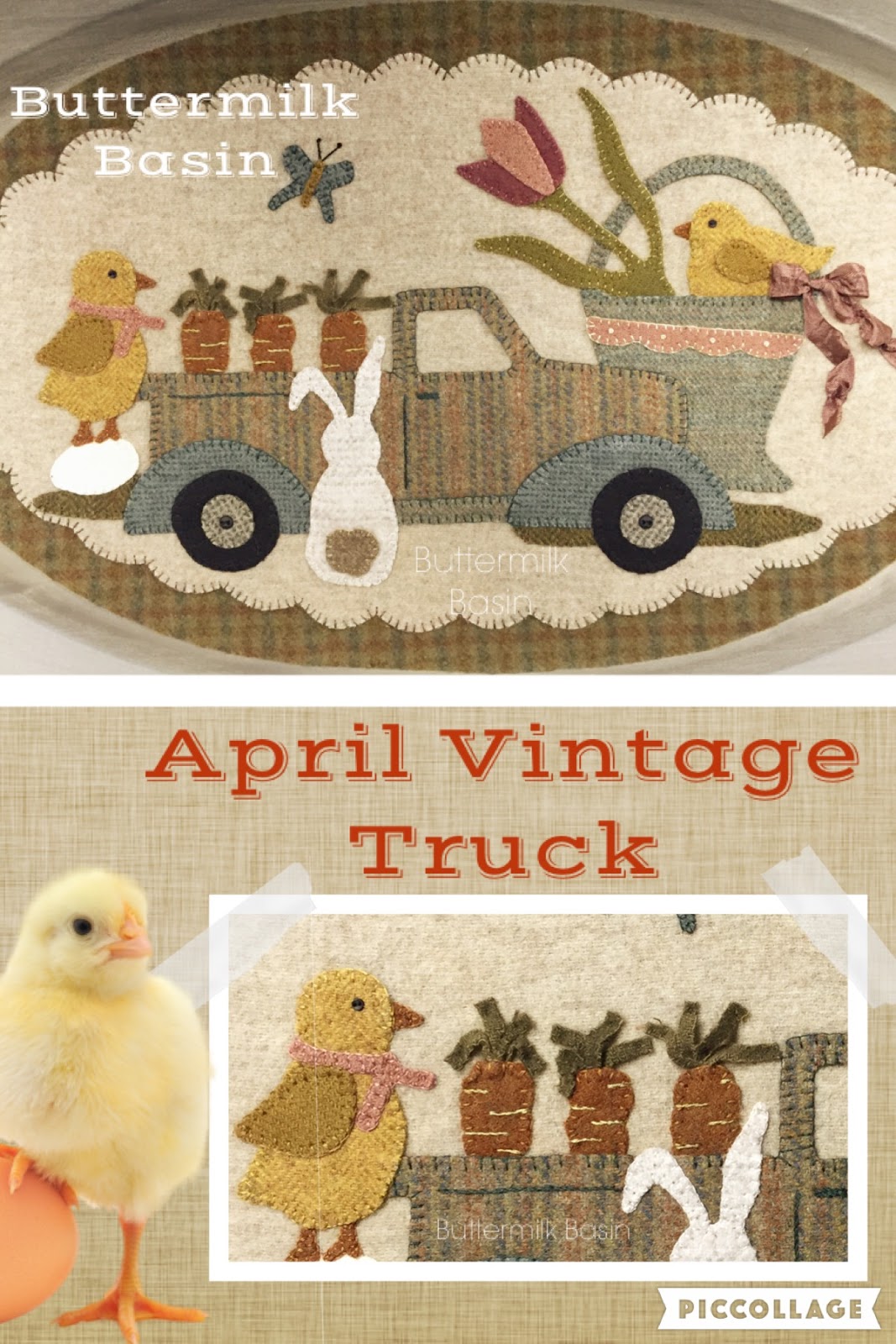 Buttermilk Basin Design Studio NEW VIntage Truck thru the Year Pattern