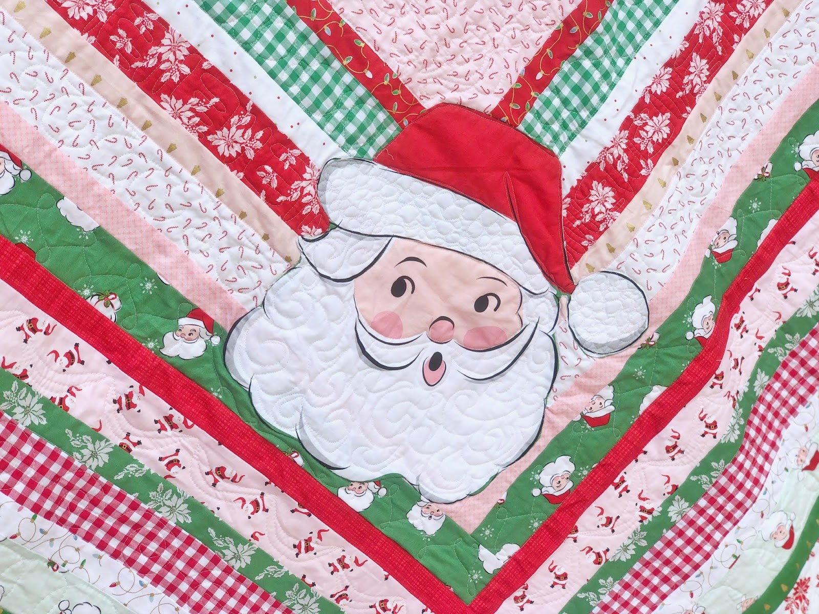 Easy Christmas Fabric Panel Quilt Kit Holly Jolly Snowman Quick Beginners
