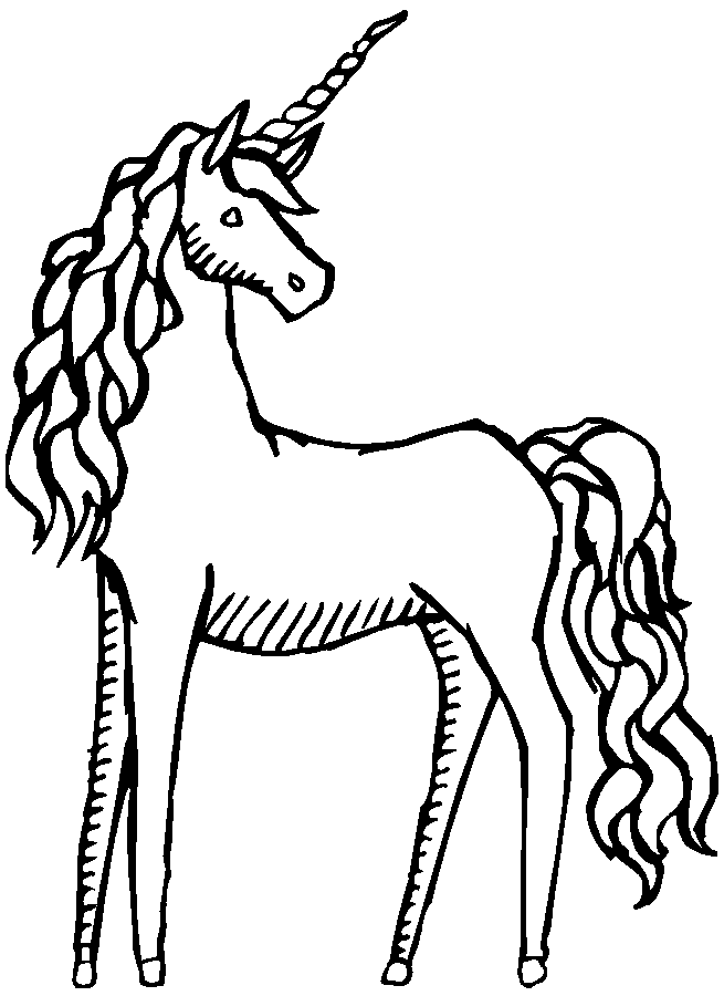 baby animal coloring pages unicorns - photo #47