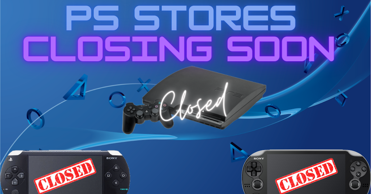 Sony shutting down servers to online store for PS3, PSP and PS Vita