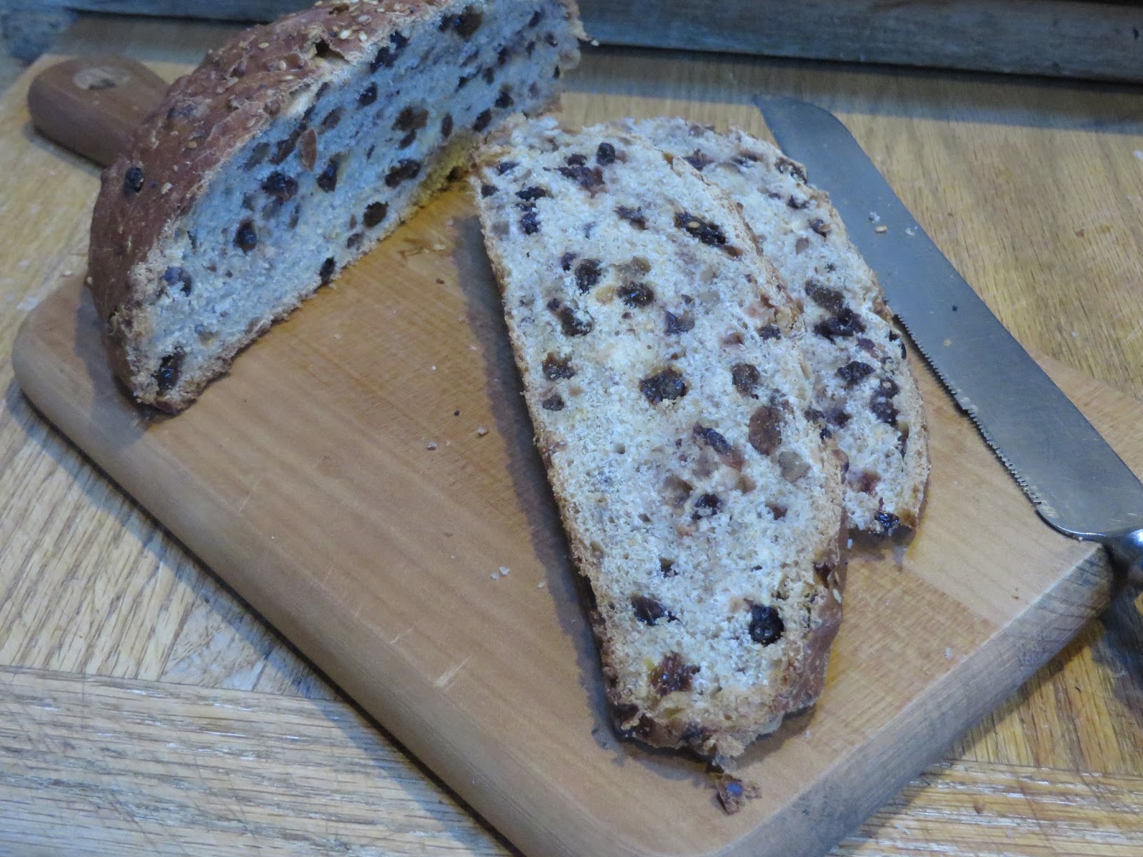 Ruth Talks Food Raisins, Pecans and RyeOh My!