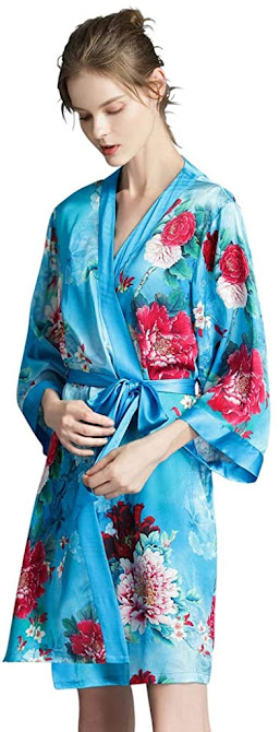 Good Quality Short Silk Robes For Women