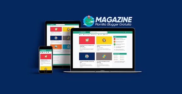 Plantilla Blogger Magazine Gratis Plantilla Blogger Magazine Gratis