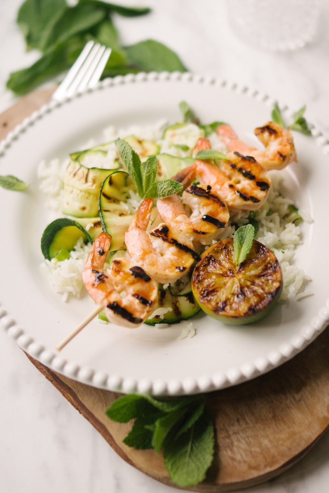 CHARRED LIME PRAWNS + RICE SALAD. | Barely There Beauty - A Lifestyle ...