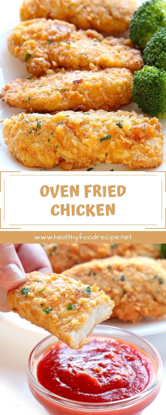 OVEN FRIED CHICKEN OVEN FRIED CHICKEN