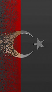turk bayragi siyahtan kirmiziya gecis 5