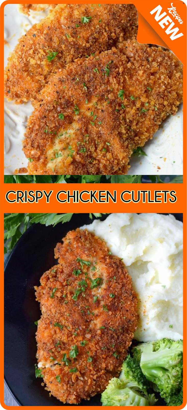 Crispy Chicken Cutlets Extra Ordinary Food