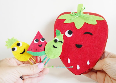 Ideas regreso a clase con frutas