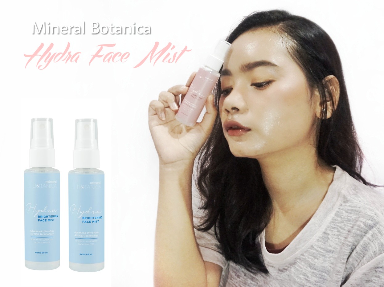 Review Mineral Botanica Hydra Brightening & Acne Care Face Mist