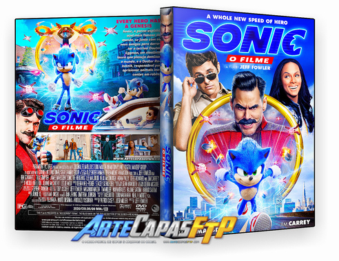 Blu-ray Sonic O Filme-Original-Dublado-Lacrado