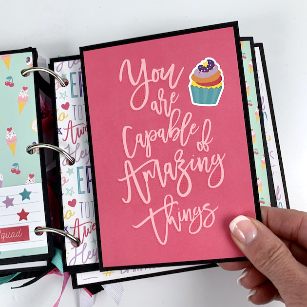 Colorbok Mini Scrapbook Kit TEEN GIRL-- 4X4 Album & Paper & Embellishments  NEW!