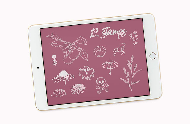 procreate stamps free