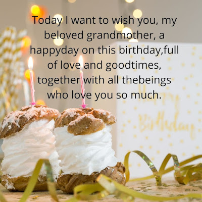 Birthday Wishes for Grandmother