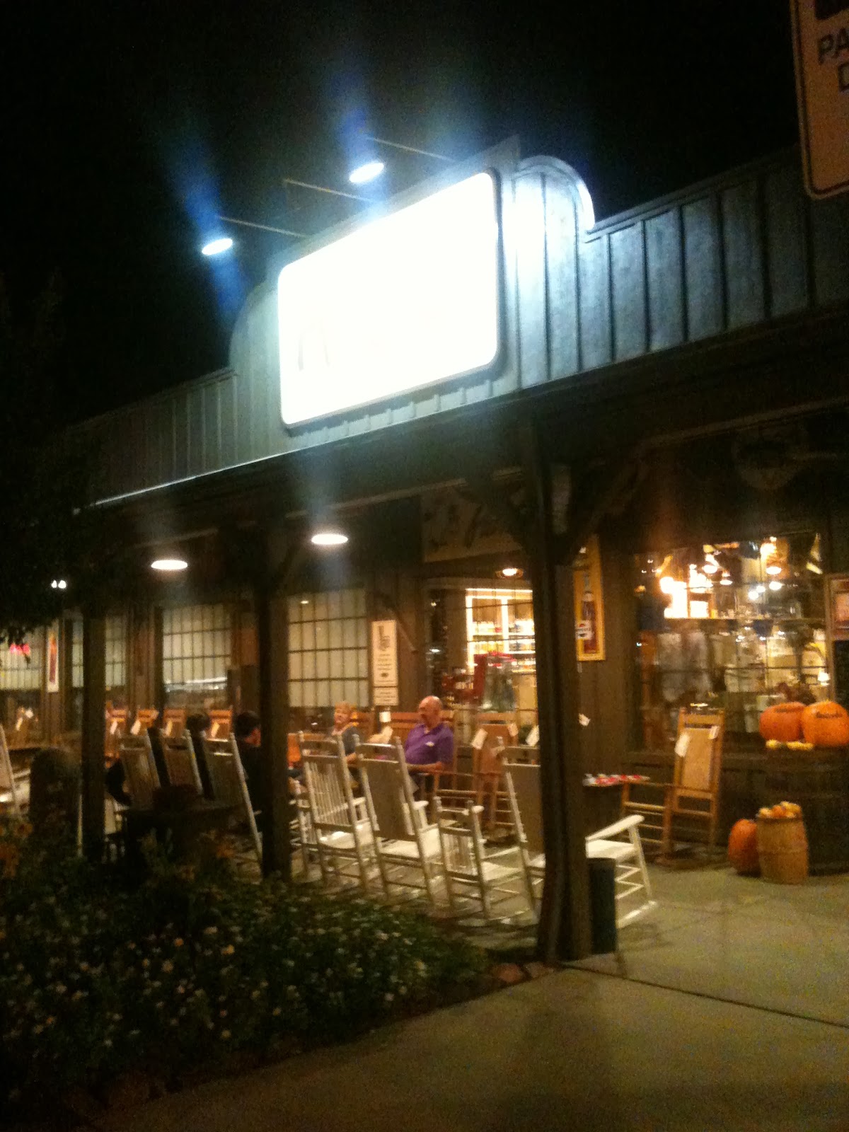 Gibby's French Fry Report Cracker Barrel in Dothan, Alabama