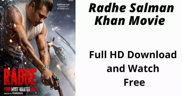 Watch Radhe 2021 Full Hindi Movie Free Online