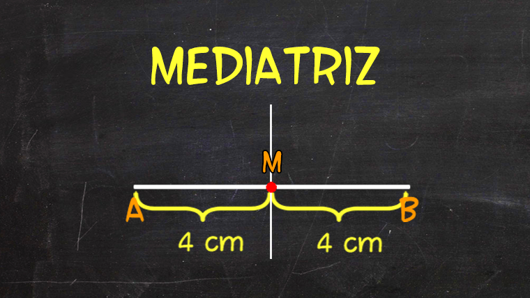 O que é a mediatriz? Como traçar uma mediatriz?