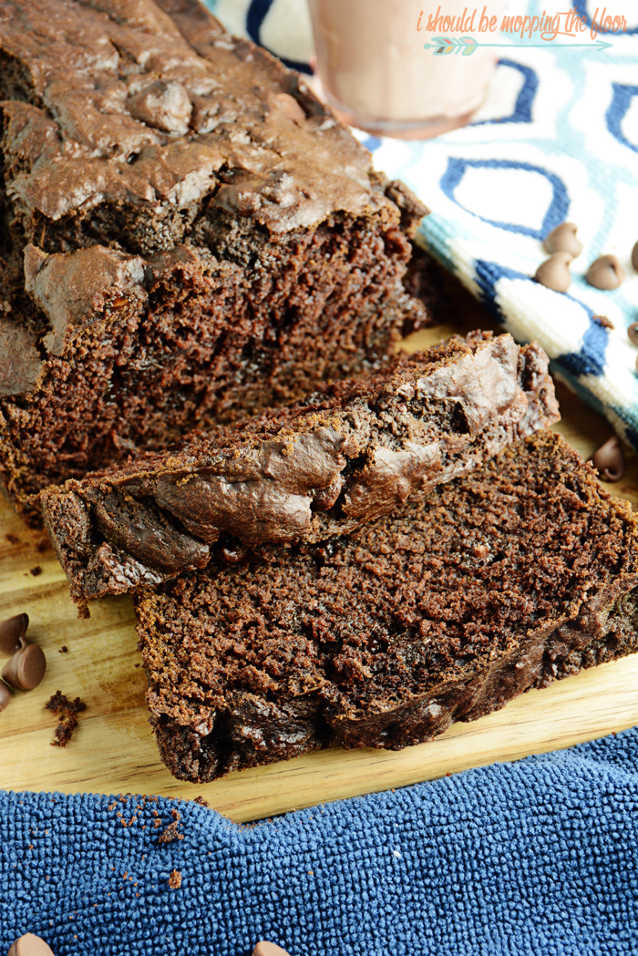 Chocolate Milk Bread i should be mopping the floor