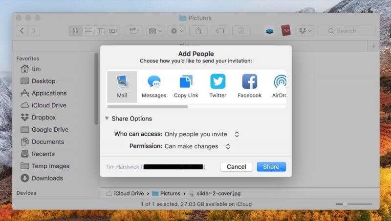 How to Share iCloud Drive Folders on iPhone, iPad, and Mac? - Find here
