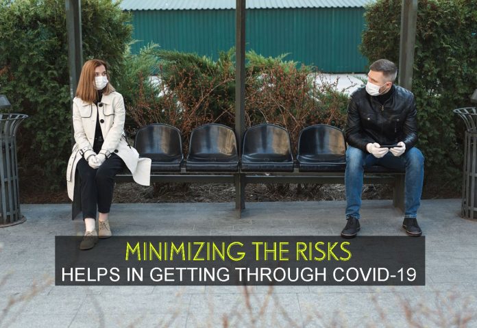 MINIMIZING THE RISKS HELPS IN GETTING THROUGH COVID
