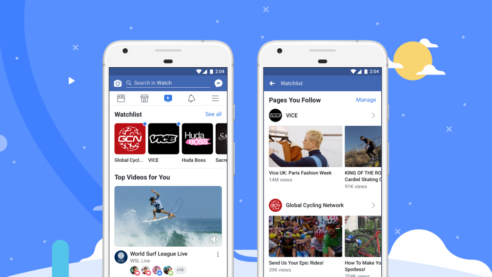 I video di Facebook Watch disponibili a livello globale