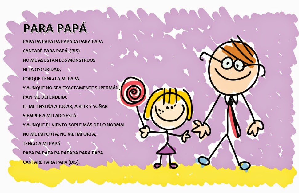 CANTORES INFANTILES: PARA PAPÁ