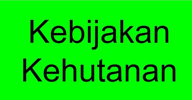 Pengertian, Persamaan dan Perbedaan Kebijakan Lingkungan dan Kehutanan