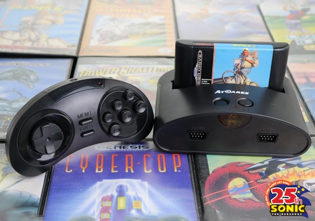 Mega Drive Classic Game console, uma versão para jogar como se jogava com o console original que se conecta na televisão.
