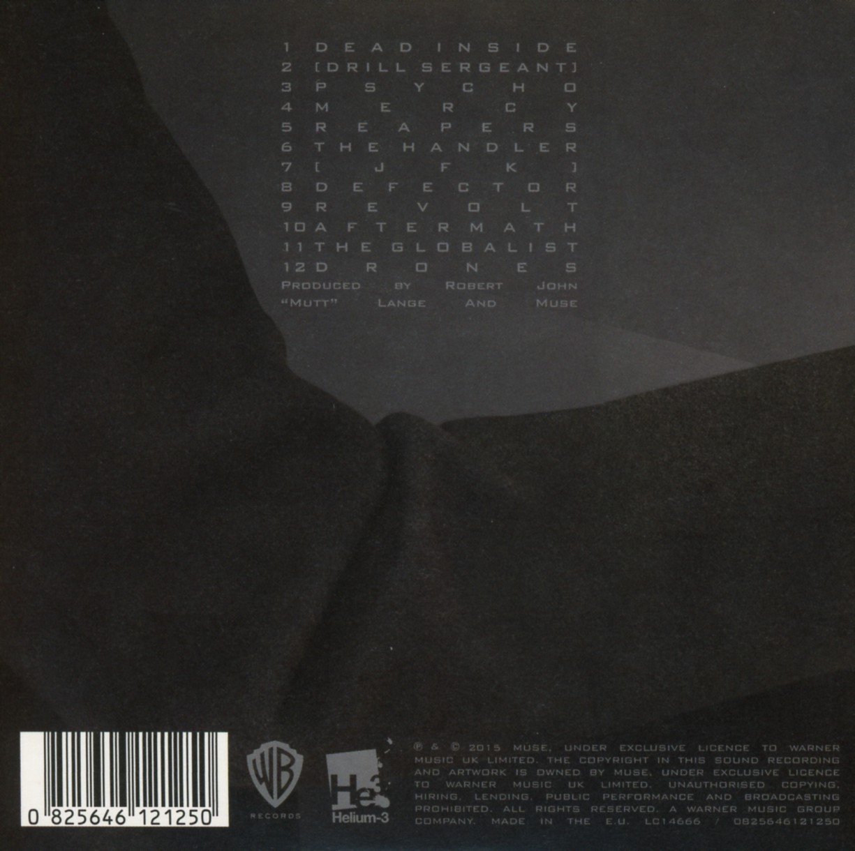 Classic Rock Covers Database Muse Drones (2015)