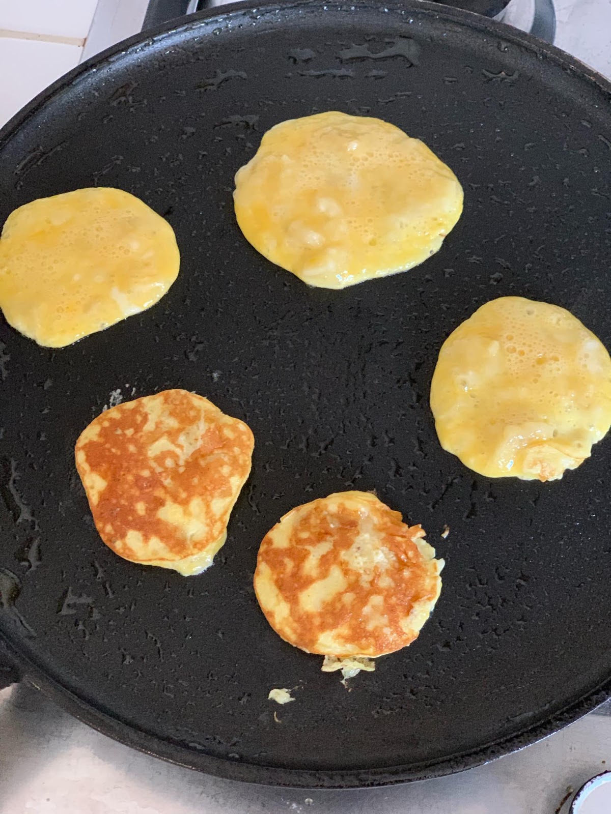 Mammarum Pancake uova e banana, senza zucchero e senza farina