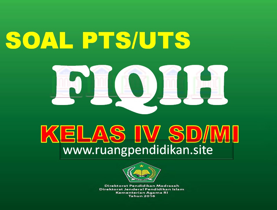 Materi fiqih kelas 4 sd semester 1