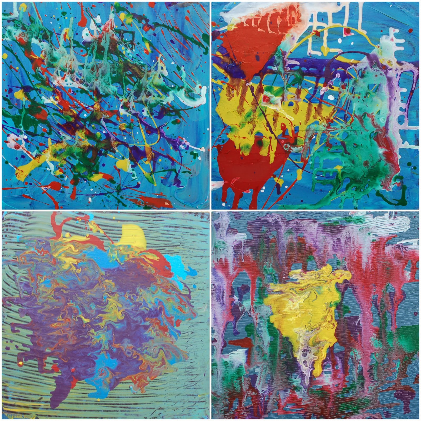 Sunnyside Art House Abstract Painting with Kids (including more