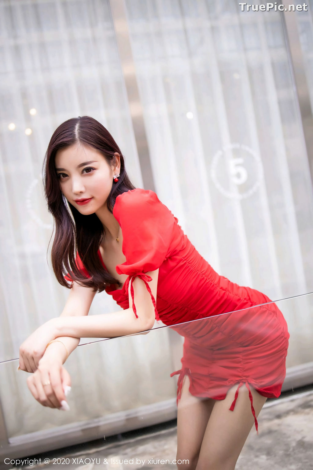 Image XiaoYu Vol.326 - Chinese Model - Yang Chen Chen (杨晨晨sugar) Sexy With Red Bodycon Dress - TruePic.net - Picture-63