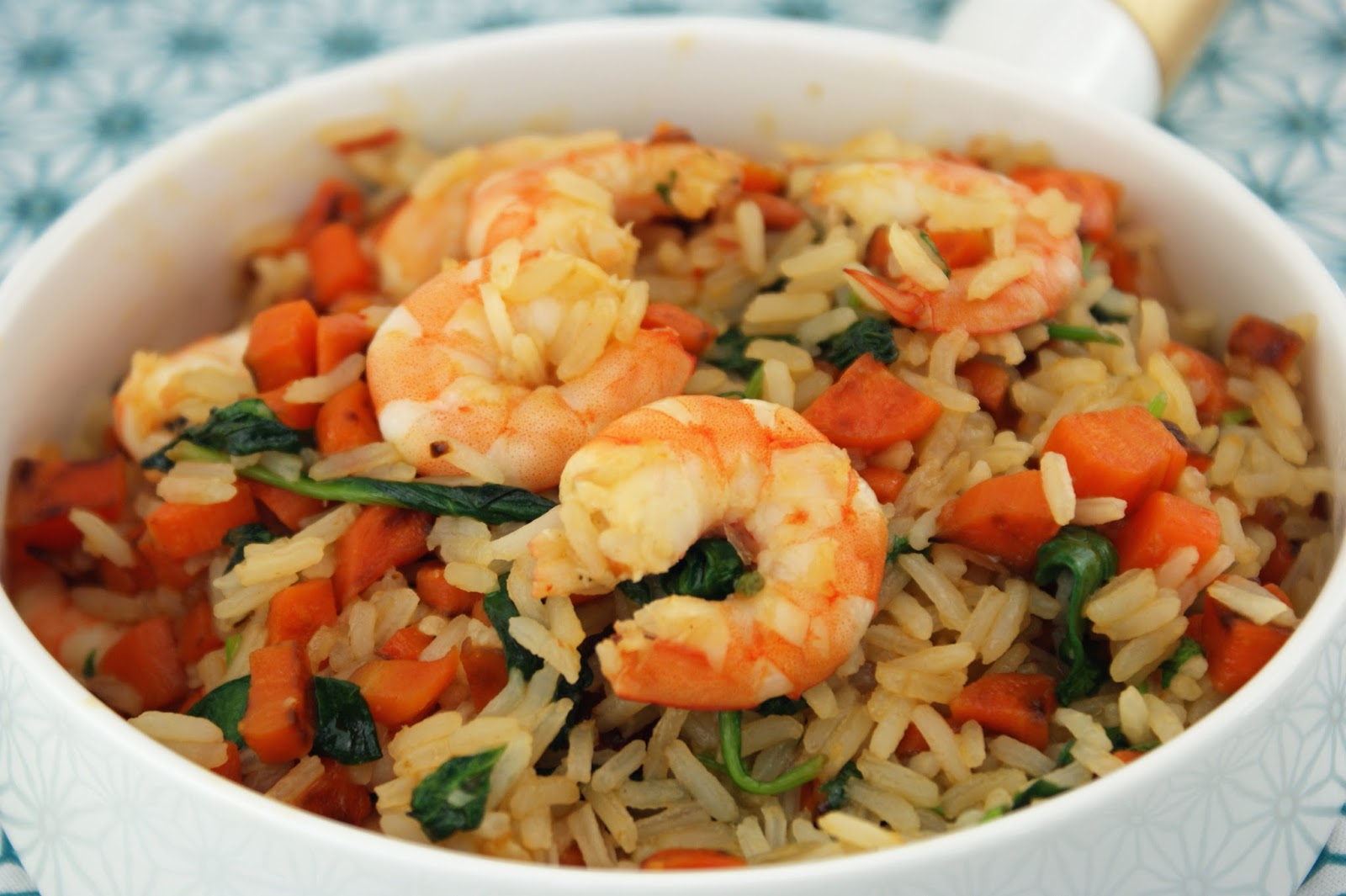 Afternoon Tea Riz sauté aux légumes et crevettes à la sauce aigredouce