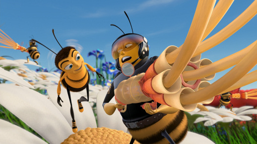 Bee Movie Jerry Seinfeld Dreamworks animatedfilmreviews.filminspector.com