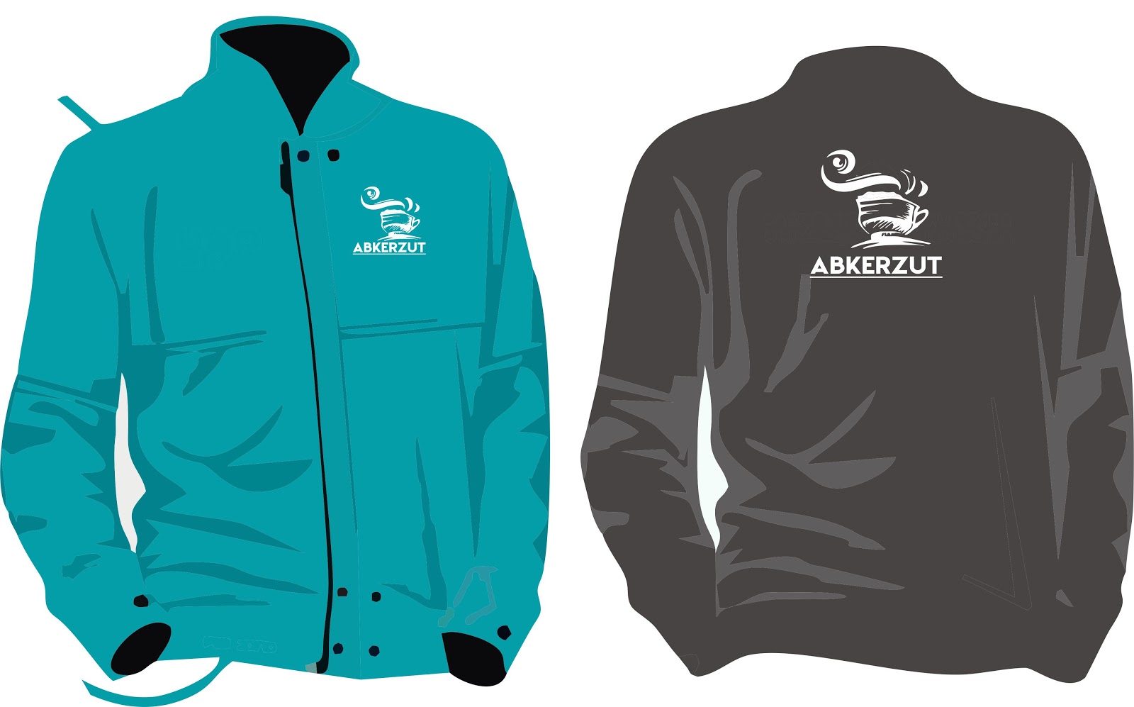 Contoh Desain Logo Jaket Komunitas Pecinta Kopi - MARROFI