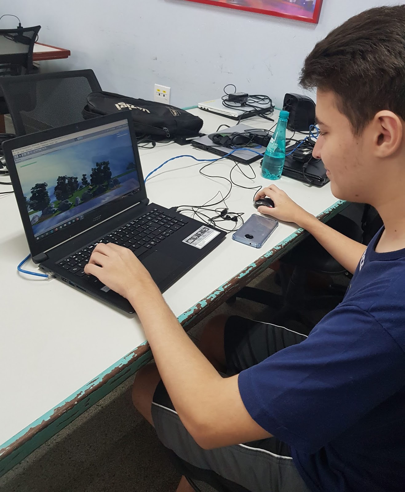 Animoby Games: João Vitor desenvolve jogo de luta em 3D