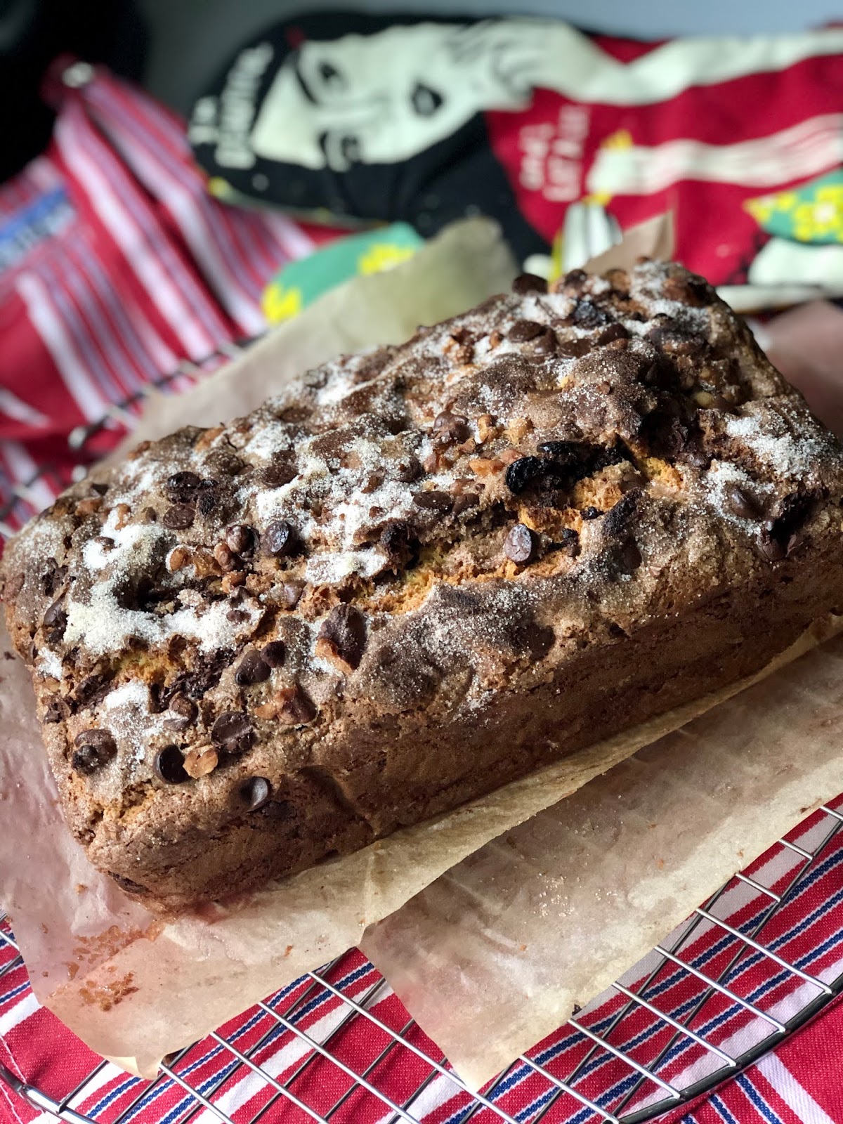 Not Entenmann's Sour Cream Chip & Nut Loaf (but close)